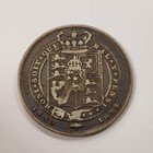 1824 Great Britain Shilling Silver  1682 Asw - Vf xf - Km687 - Sku-q5273