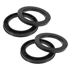  4pcs Plastic 77 8mm Id To Od Car Hub Centric Rings Wheel Bore Center 108mm