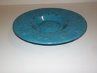 Vtg 1970s Astrology Zodiac Sun   Signs Ashtray Wall Art Blue Speckled Mcm