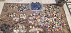 Huge Vintage   Antique Sewing Metal Button Collection Buttons Mixed Lot   4 Lbs 