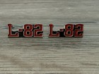 Lot Of 3 Vintage Chevy Chevrolet Corvette L-82 Lapel Hat Pins - No Backings