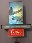 Coors Vintage Motion Sign Lighted