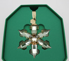 Swarovski Annual Edition 2022 Ornament  Gold Coloured Swarovski Crystals