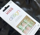 Kiss Salon Avocado Design Nail Set Of 24 includes Free Gifts    