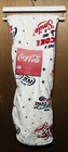 Coca Cola Velvet Soft Throw Blanket 60x70 White Plush Fleece Nwt Coke