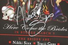 Nikki Sixx Signed Autographed Brides Of Destruction Album Poster Bod Motley Crue