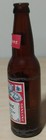 Vintage Budweiser 12 Oz Glass Beer Bottle With Paper Label 1953 