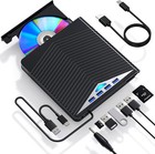 Slim External Usb 3 0 Dvd Cd Rw Writer Drive Reader Player For Window 11  10  7