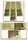 Starbucks - 2016   2017 - Thank You   Thx - Gift Cards  no Value  set Of 16