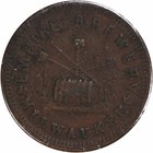 1863 Civil War Token Store Card Philip Best Wi-510-c Vf Uncertified  603