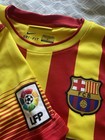 2013 14 Barcelona Away Jersey Size Medium
