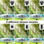 1 4w Solar Power Fountain Pump Bird Bath Floating Water Pump Pond Garden Decor