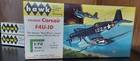 Hawk 1 72 Wwii Vought Corsair F4u-1d Vintage Model Airplane Kit 604-60  Complete