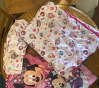 Disney Jr  Minnie Mouse   Daisy Duck 4 Piece Crib Set   2 Curtains   6 Pieces