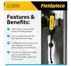 Fieldpiece Jl3kh6 Wireless Charge And Air Test Kit Job Link   Probes System