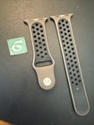 Apple Watch Nike Sport Band 44mm  42 45 49  Oem Ironstone Black M l  b Grade 