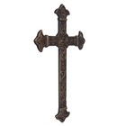 Metal Cross Christian Wall Art  Antique Hanging Religious Cross Decor Vintage   