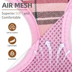 Soft Mesh Dog Harness And Leash Set Pet Puppy Cat Comfort Padded Vest No Pull   