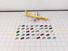40x Car Vehicles Assorted Set Airport aircraft Scenery Custom Models 1 400 Scale