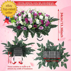 Cemetery Flowers For Grave Headstone Flower Saddle Flowers For Cemetery Grave