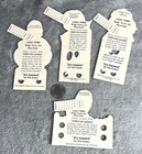 Lot 4 Vintage Lucky Strike Bridge Cards Favors Tally Place Jean Harlow Berry