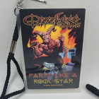 Ozzy Osbourne s Ozzfest 2005 Foh Access Pass Lanyard Heavy Metal Band Concert