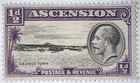 Travelstamps  1934 Ascension Stamps Sg 21 - 14 Perf - Kgv - Mint Mogh