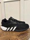 Size 11-men   s Adidas Dropset Cross Training Shoes Black White Brand New