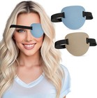 2 Pcs 3d Eye Patches For Adults And Kids  Adjustable Medical Eyepatch For Rig   