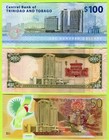 Trinidad   Tobago 50 100 Dollars 2009 2012 2014 P52 P53 P54 Unc - Polymer   Comm