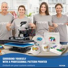 Vevor 12 x15  Heat Transfer Press T-shirt Sublimation Machine Digital Clamshell