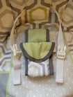 Fisher Price Bouncer     Seat Cover Replacement Part     Geo Meadow Green Gray  Euc