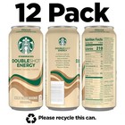 Starbucks Doubleshot Energy Vanilla Iced Coffee     15 Fl Oz  12 Pack 