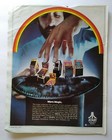 Arcade And Pinball Machine Magazine Ad 1977 Atarians Super Bug Sprint 2 Retro