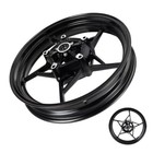 For Kawasaki Z400 Ex400 Ninja 400 Abs 2018-2023  7 Black Glossy Front Wheel Rim