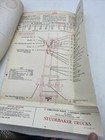 1949 Chek-chart Studebaker Trucks A b e  Bulletin No  207 Model No 49-sr  50-sr