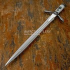 The White Serpent   s Vigil   Custom Short Sword   Dagger Knife By Impact Cutlery