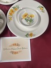 Santa Fe Rr California Poppy Pattern Tea Set Ceramic Railroad Museum Reproductio