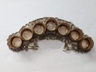 Vintage Gold Tone Filigree Cherub Lipstick Holder 7  Tube
