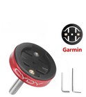 Bike Computer Holder Stopwatch Mount Bracket Top Cap For Garmin-edge Red