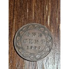 1909 Canada Large Cent - King Edward Vii - Antique Canadian One Penny Coin