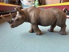 Schleich Black Rhino Figure Wildlife Safari 2008 Rhinoceros Retired Toy