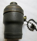 Antique Vintage General Electric Co  1910 Pat   Light Bulb Socket