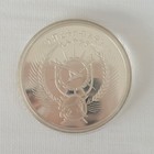 1977 Ethiopia Mountain Nyala Goat 25 Birr Proof Silver Coin Round