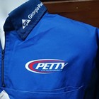 Petty Enterprises Georgia Pacific  45 Xl Race Used Pit Crew Shirt Nascar Racing