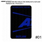 Ateez 9th Mini Album The World Ep 2 Outlaw Platform Ver Official Photocard 1 2 3