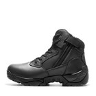 Nortiv 8 Mens Military Tactical Work Boots Side Zip Outdoor Hiking Leather Mo   