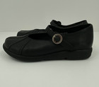 Dansko Fawna Mary Jane Shoes Womens Size 7 5 Black Leather Comfort Strap Morocco