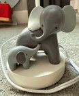 Lambs   Ivy Mommy And Baby Elephant Nursery Lamp With Shade