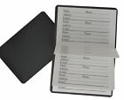 Credit Card Size Address Book Accordion Style With Magnetic Closure